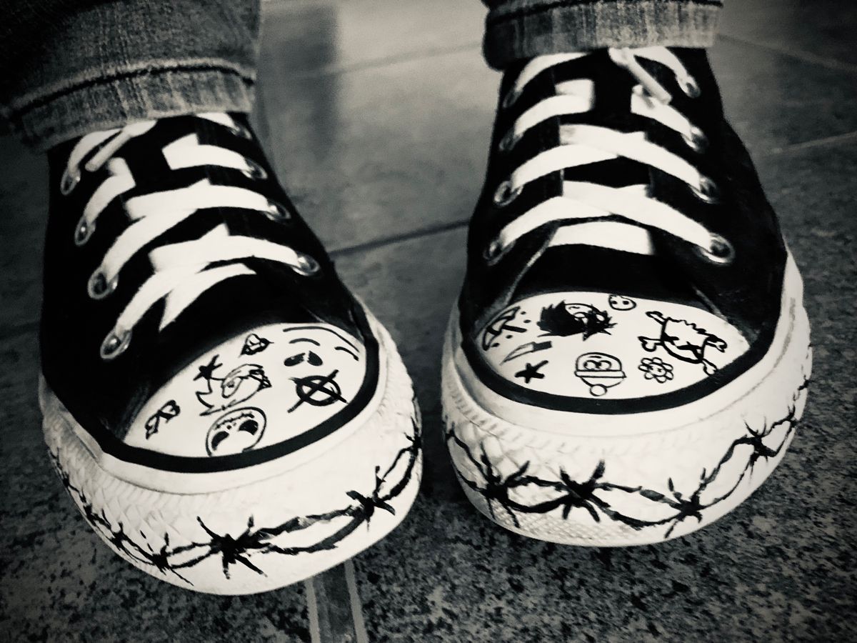 EmO trampki DIY